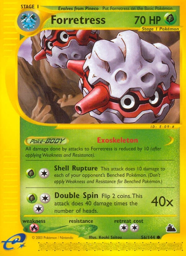 Image for Forretress (56) (056/144) (Skyridge) (SK) - Pokemon