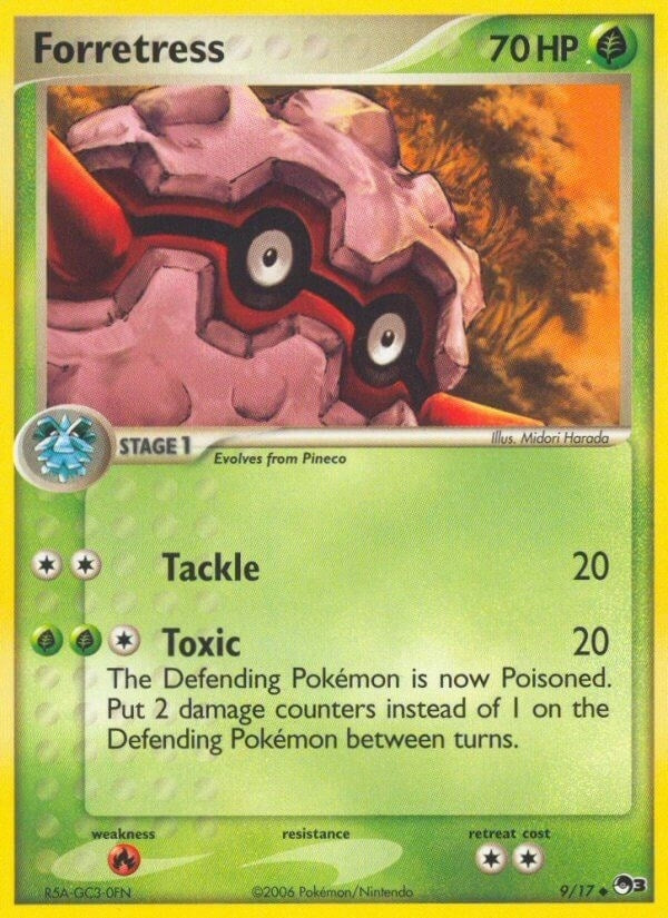 Image for Forretress (009/017) (POP Series 3) (POP) - Pokemon
