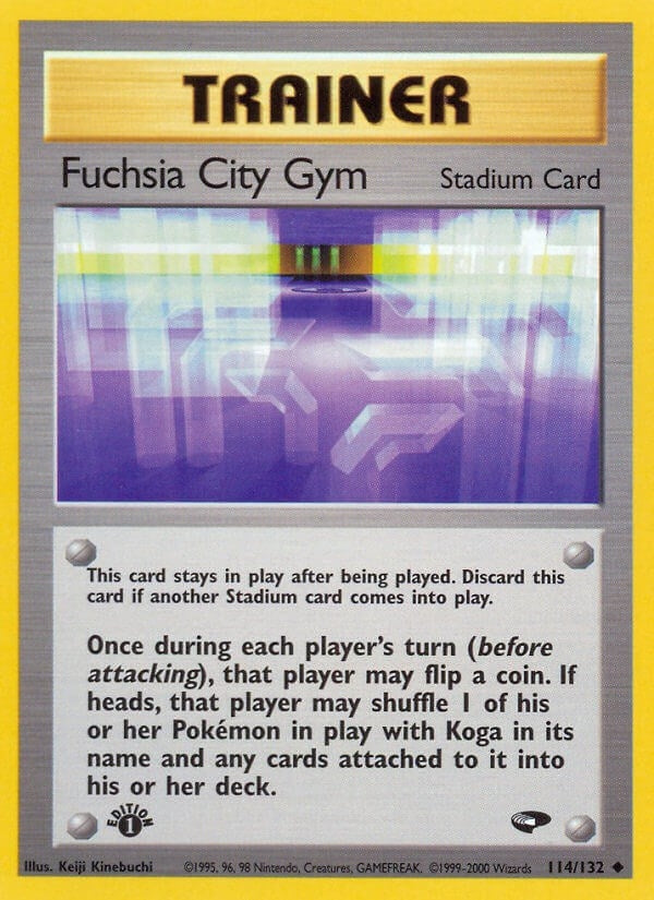 Image for Fuchsia City Gym (114/132) (Gym Challenge) (G2) - Pokemon