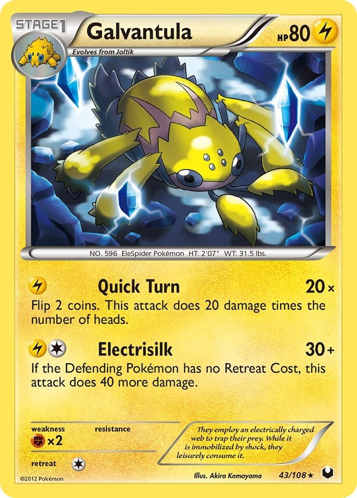 Image for Galvantula (43/108) (Dark Explorers) (DEX) - Pokemon