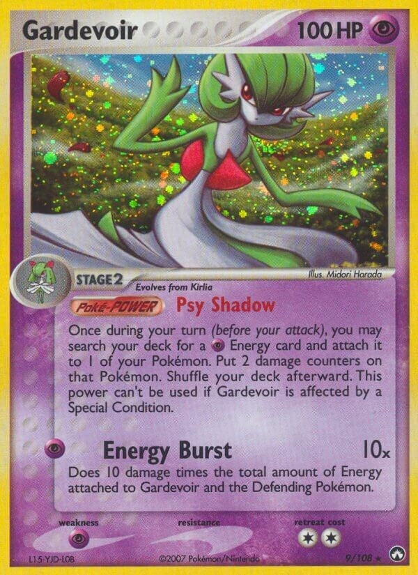 Image for Gardevoir (9/108) (EX Power Keepers) (PK) - Pokemon