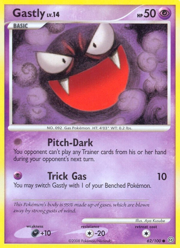 Image for Gastly (62/100) (Stormfront) (SF) - Pokemon