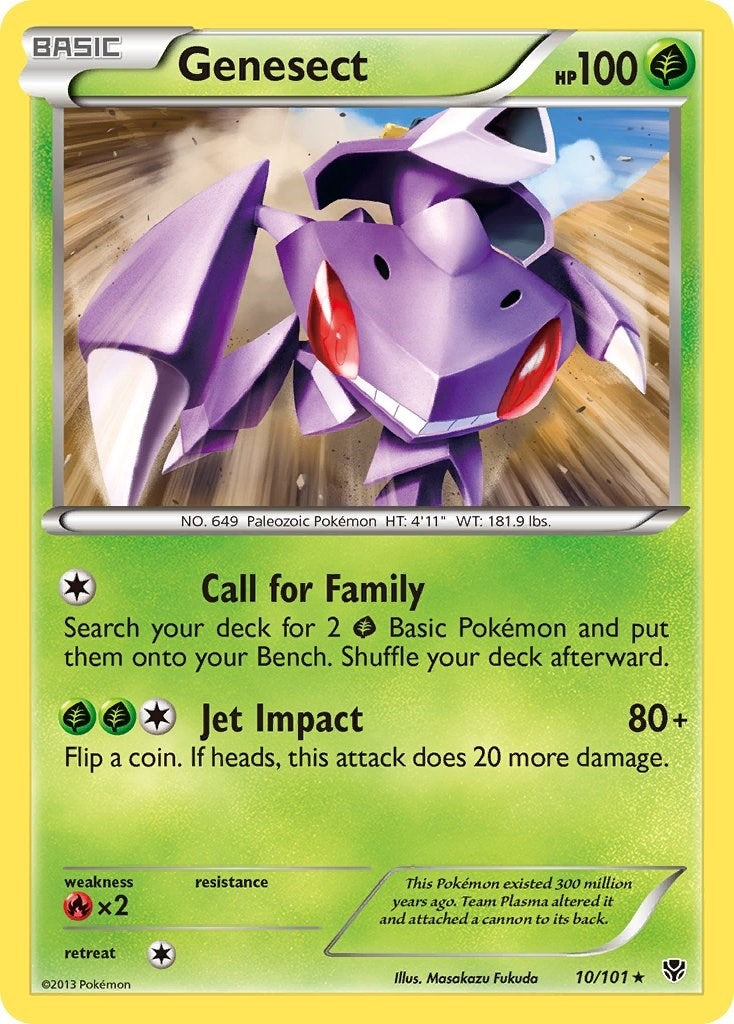 Image for Genesect (10/101) (Plasma Blast) (PLB) - Pokemon