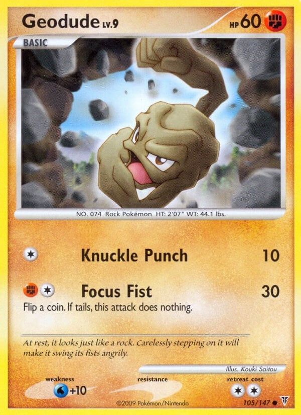 Image for Geodude (105) (Supreme Victors) (SV) - Pokemon