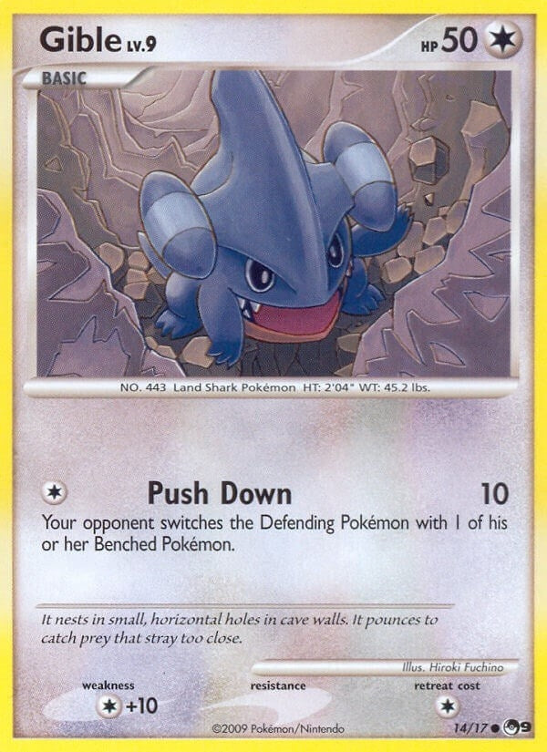 Image for Gible (014/017) (POP Series 9) (POP) - Pokemon