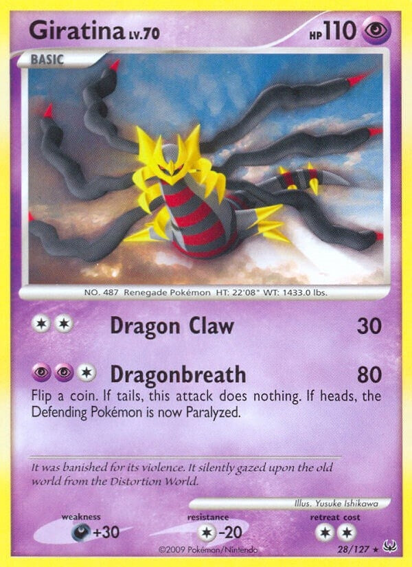 Image for Giratina (28) (28/127) (Platinum) (PL) - Pokemon