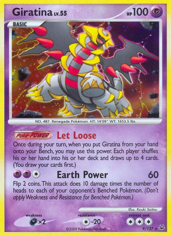 Image for Giratina (9) (9/127) (Platinum) (PL) - Pokemon