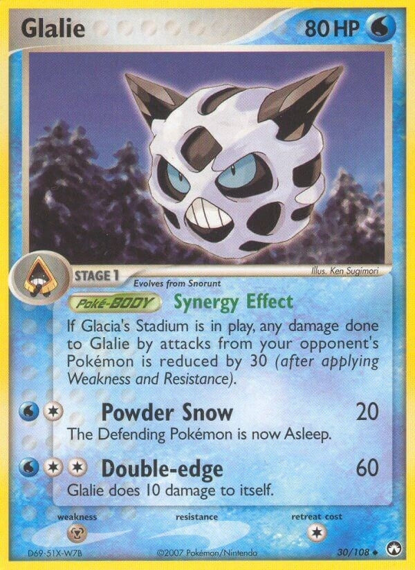 Image for Glalie (30/108) (EX Power Keepers) (PK) - Pokemon