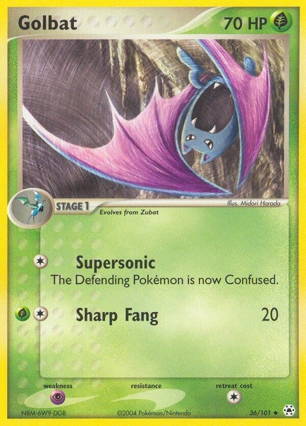 Image for Golbat (36/101) (EX Hidden Legends) (HL) - Pokemon