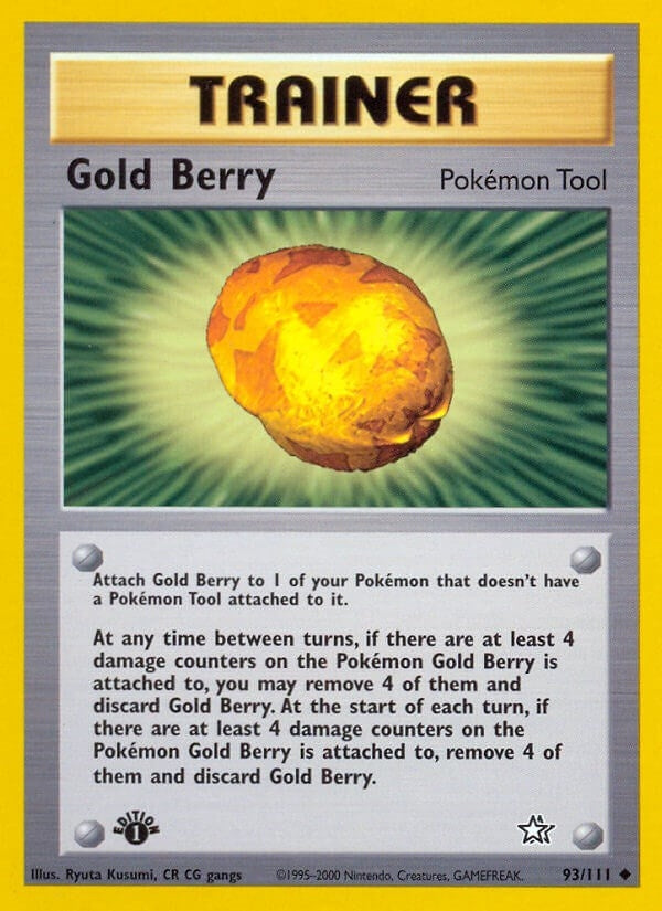 Image for Gold Berry (093/111) (Neo Genesis) (N1) - Pokemon