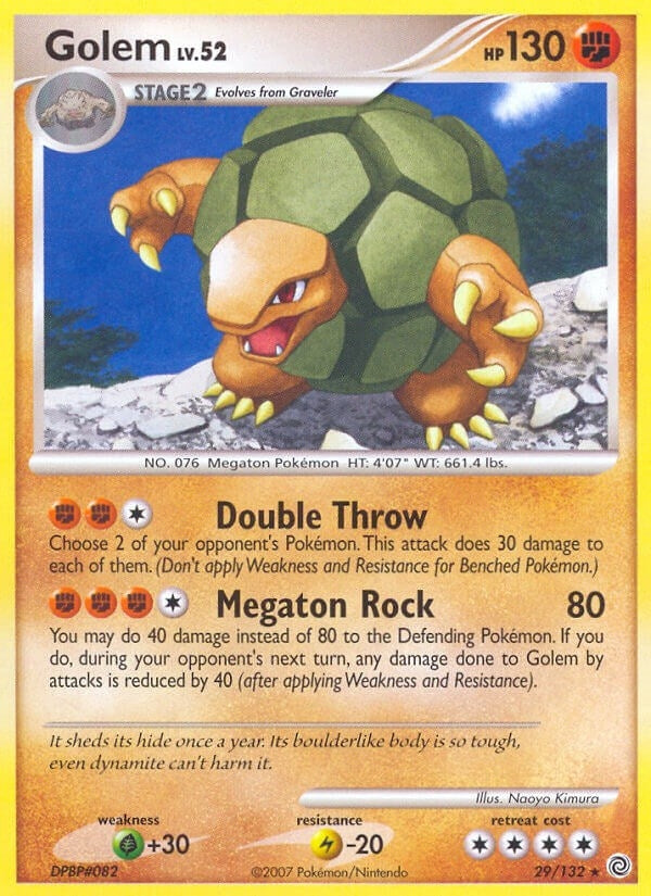 Image for Golem (29/132) (Secret Wonders) (SW) - Pokemon