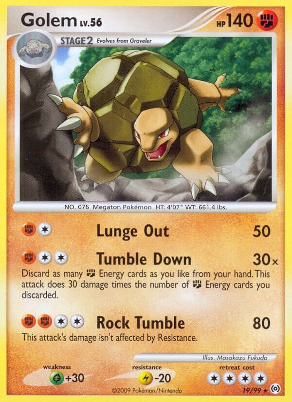 Image for Golem (19/99) (Arceus) (AR) - Pokemon