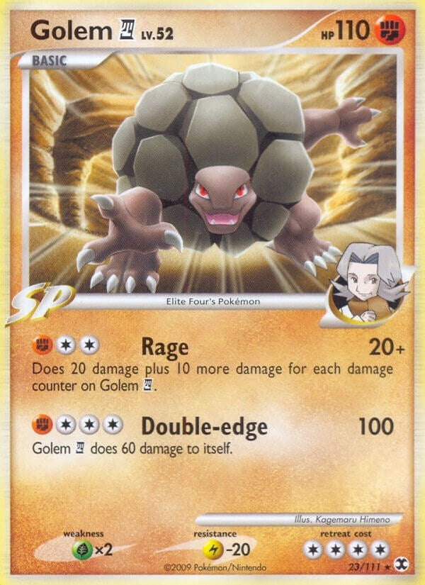 Image for Golem E4 (23/111) (Rising Rivals) (RR) - Pokemon