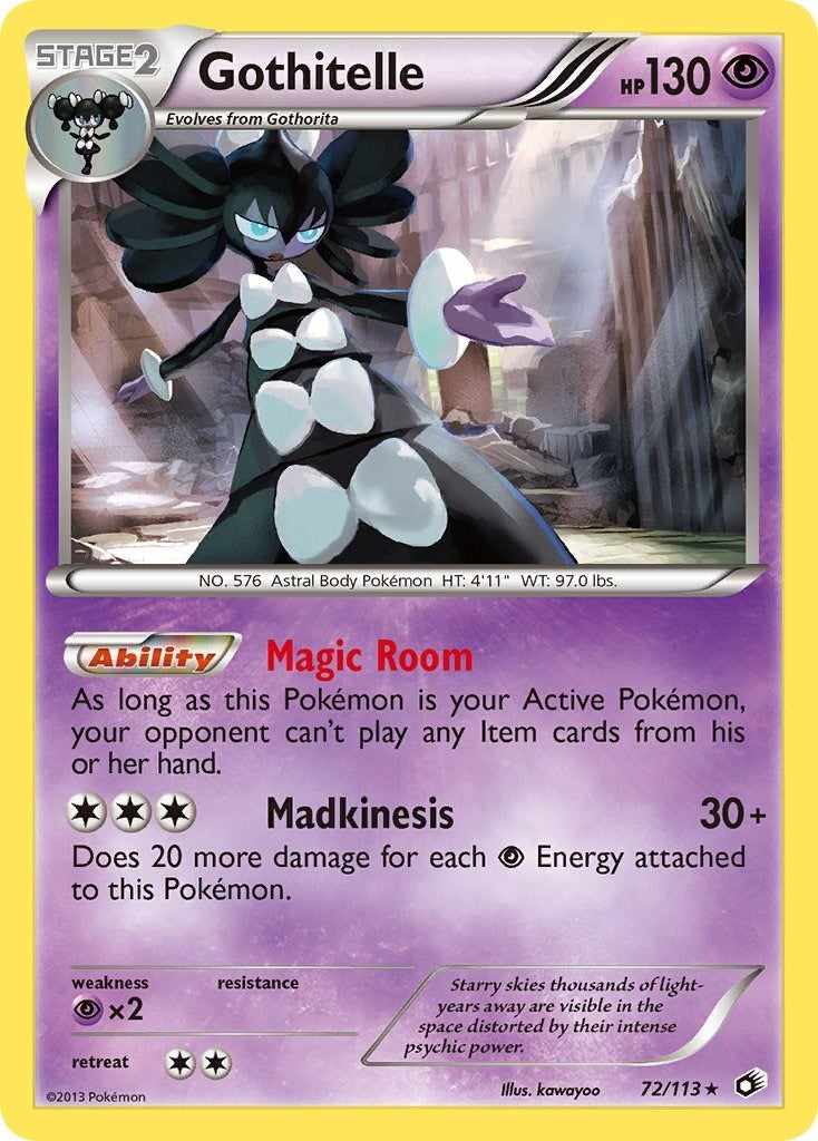 Image for Gothitelle (72/113) (Legendary Treasures) (LTR) - Pokemon