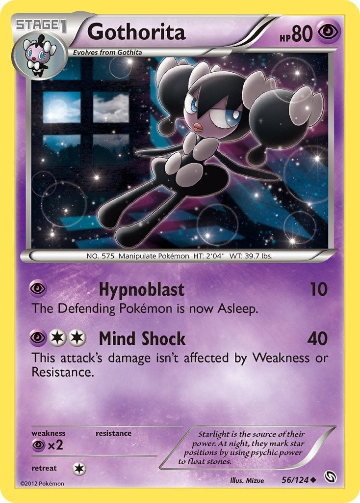 Image for Gothorita (56/124) (Dragons Exalted) (DRX) - Pokemon