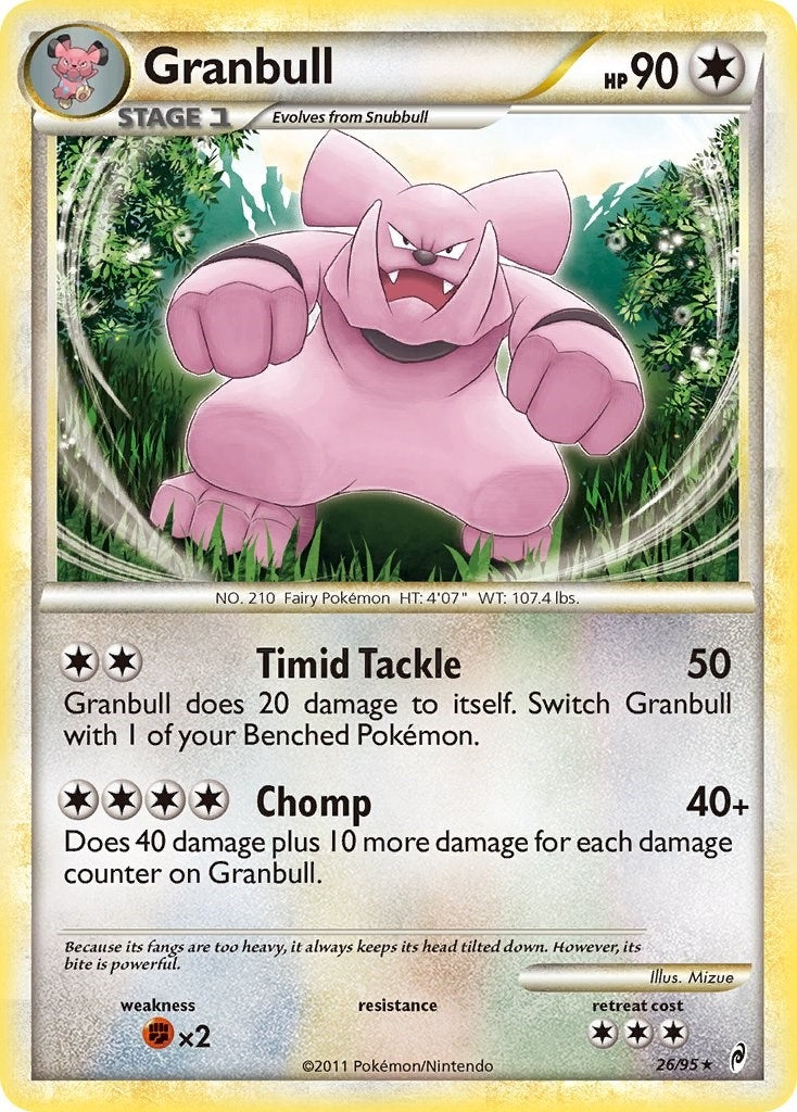 Image for Granbull (26/95) (Call of Legends) (CL) - Pokemon