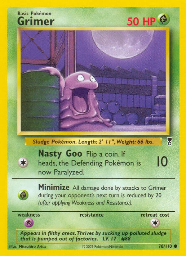 Image for Grimer (078/110) (Legendary Collection) (LC) - Pokemon