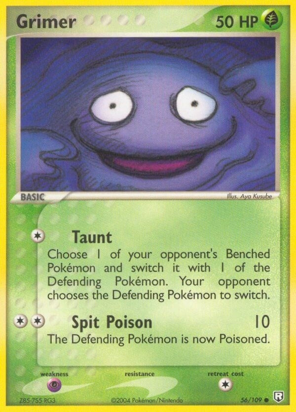Image for Grimer (56/109) (EX Team Rocket Returns) (RR) - Pokemon