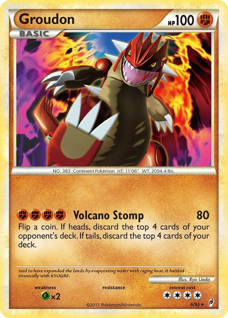 Image for Groudon (6/95) (Call of Legends) (CL) - Pokemon