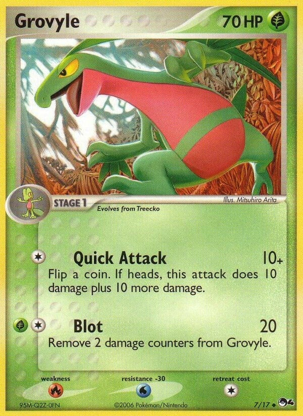Image for Grovyle (007/017) (POP Series 4) (POP) - Pokemon