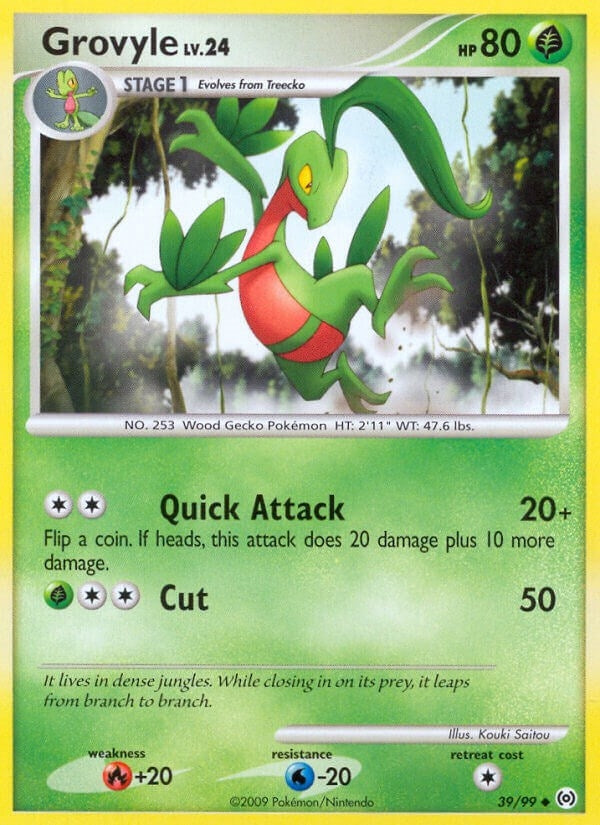 Image for Grovyle (39) (39/99) (Arceus) (AR) - Pokemon