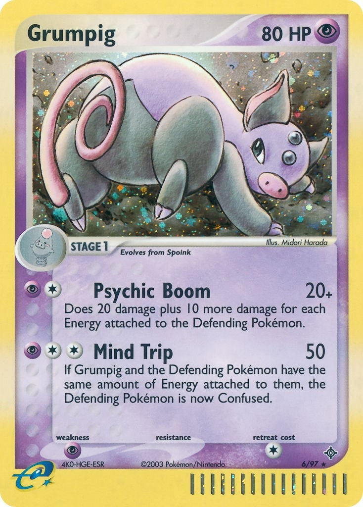 Image for Grumpig (6/97) (EX Dragon) (DR) - Pokemon