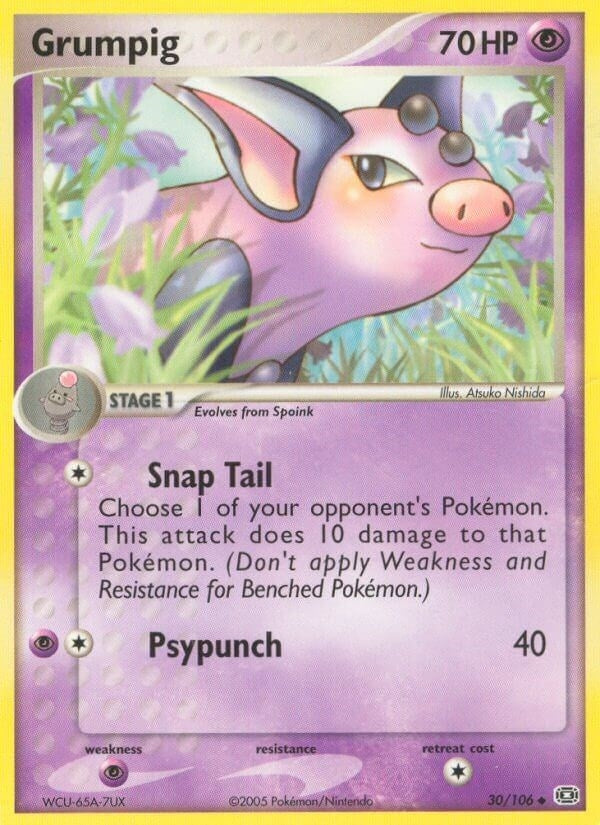 Image for Grumpig (30/106) (EX Emerald) (EM) - Pokemon