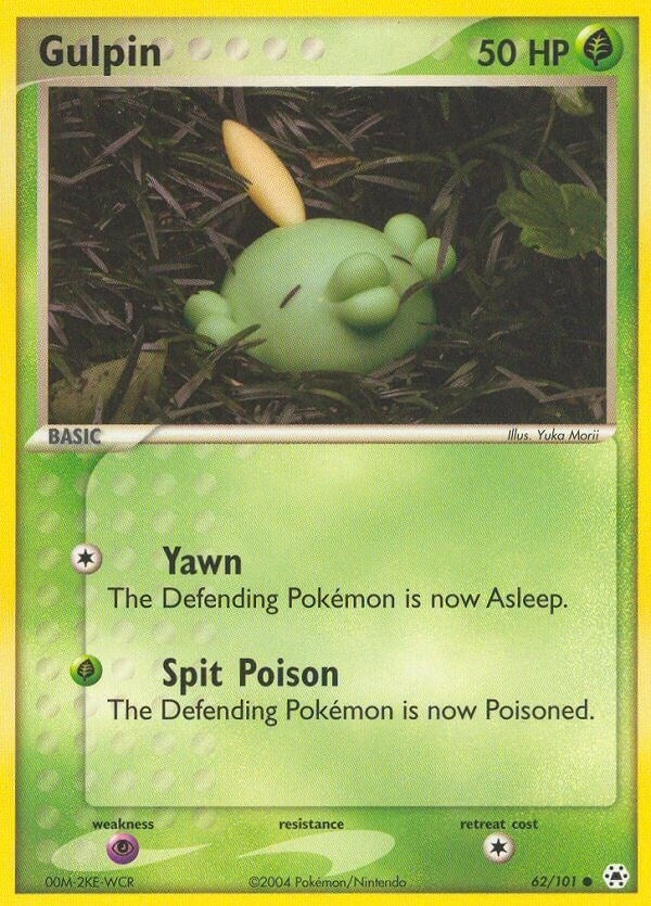 Image for Gulpin (62/101) (EX Hidden Legends) (HL) - Pokemon