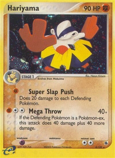 Image for Hariyama (8/109) (EX Ruby and Sapphire) (RS) - Pokemon