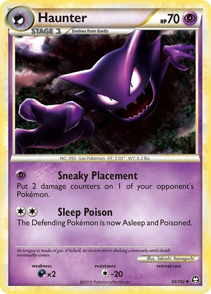 Image for Haunter (35/102) (Triumphant) (TM) - Pokemon