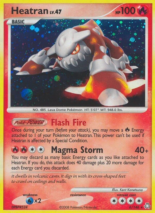 Image for Heatran (6) (6/146) (Legends Awakened) (LA) - Pokemon