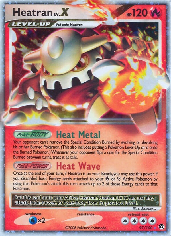 Image for Heatran LV.X (97/100) (Stormfront) (SF) - Pokemon