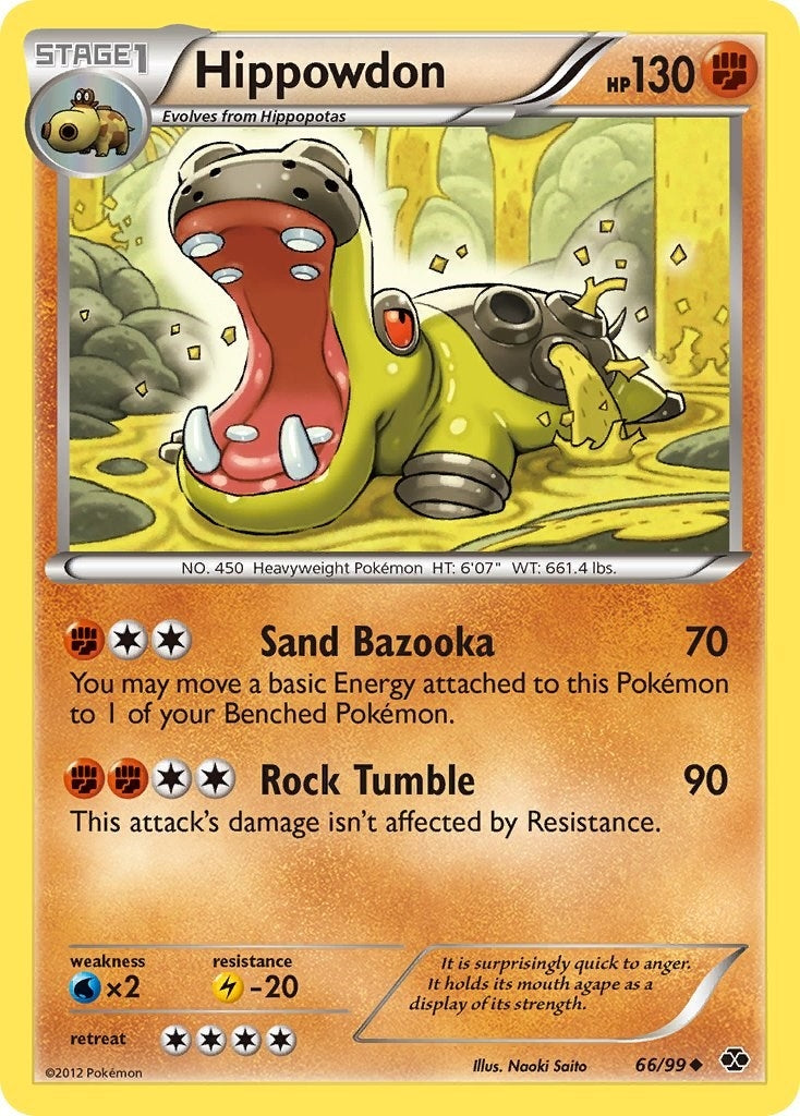 Image for Hippowdon (66/99) (Next Destinies) (NXD) - Pokemon