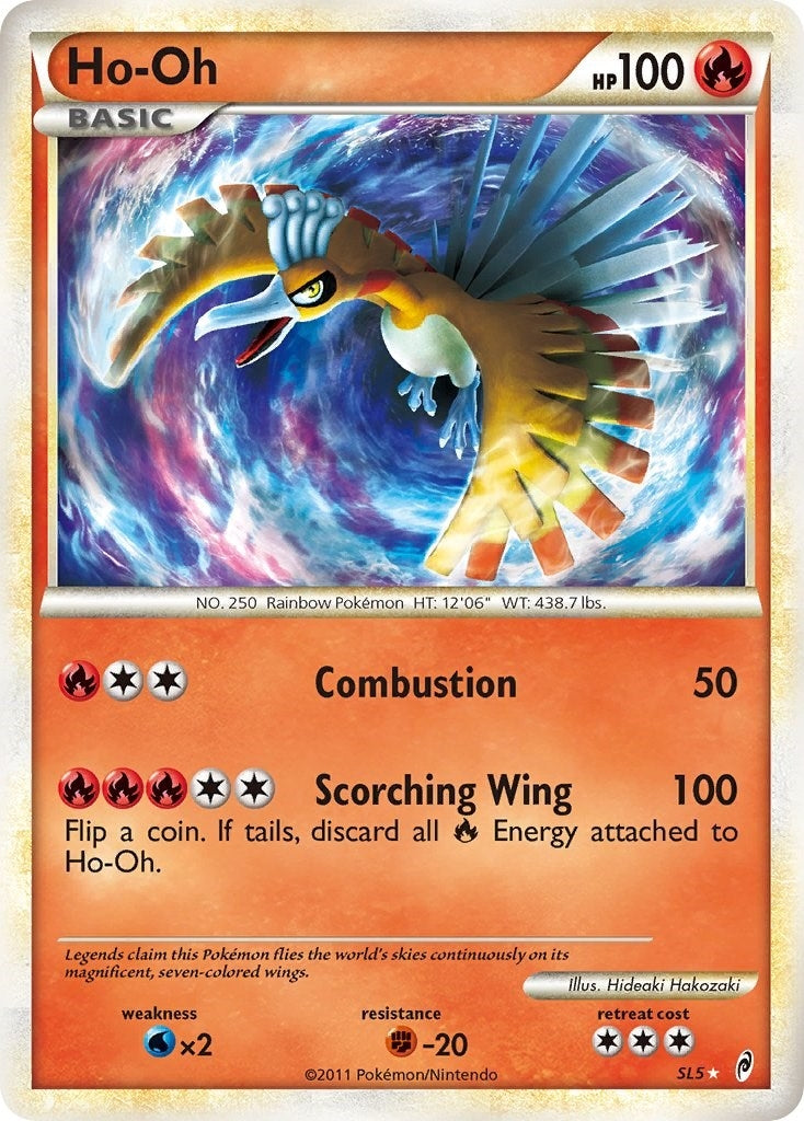 Image for Ho-Oh (Shiny) (SL5) (Call of Legends) (CL) - Pokemon