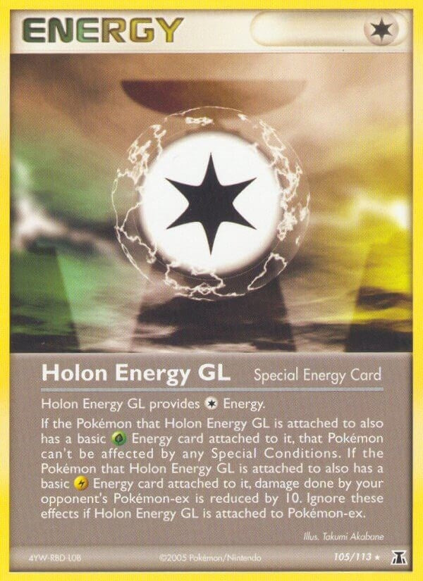 Image for Holon Energy GL (105/113) (EX Delta Species) (DS) - Pokemon