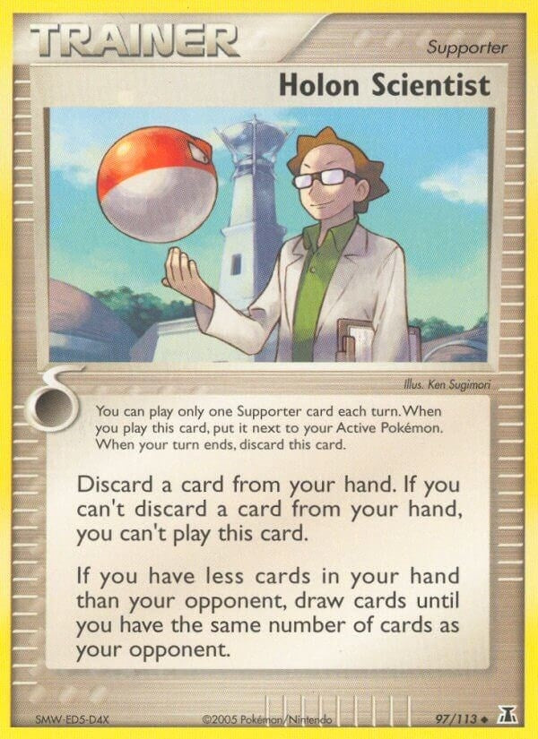 Image for Holon Scientist (97/113) (EX Delta Species) (DS) - Pokemon