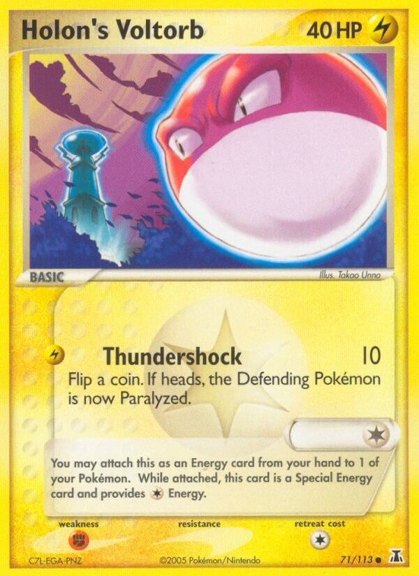Image for Holon's Voltorb (71/113) (EX Delta Species) (DS) - Pokemon