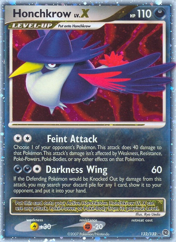 Image for Honchkrow LV.X (132/132) (Secret Wonders) (SW) - Pokemon