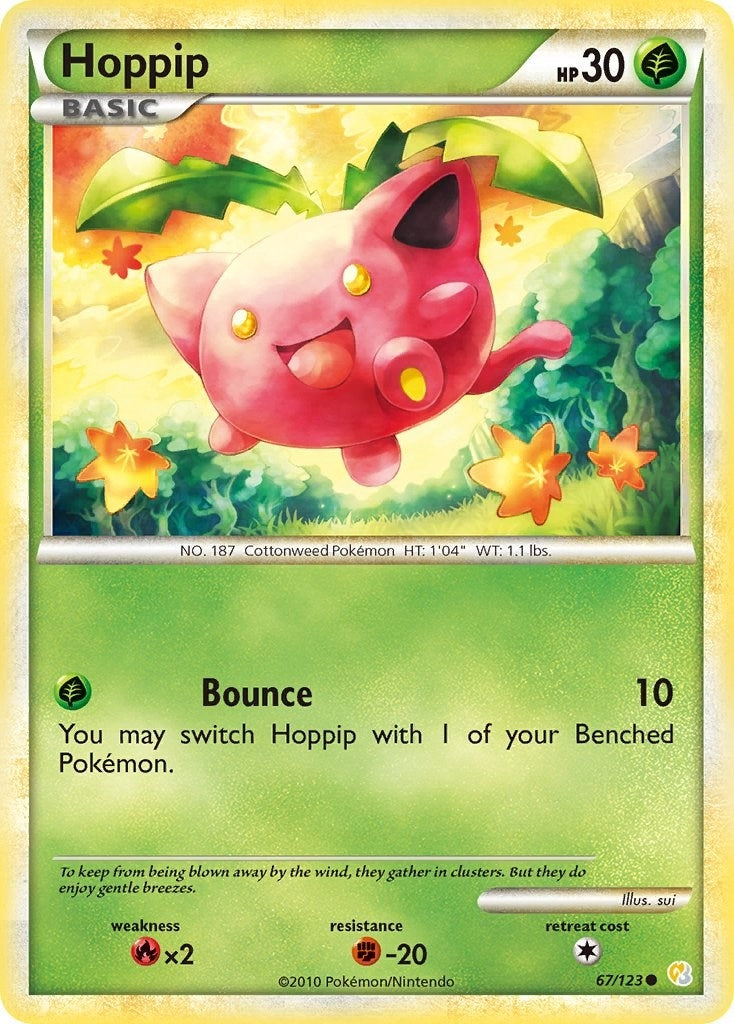 Image for Hoppip (67/123) (HeartGold SoulSilver) (HS) - Pokemon