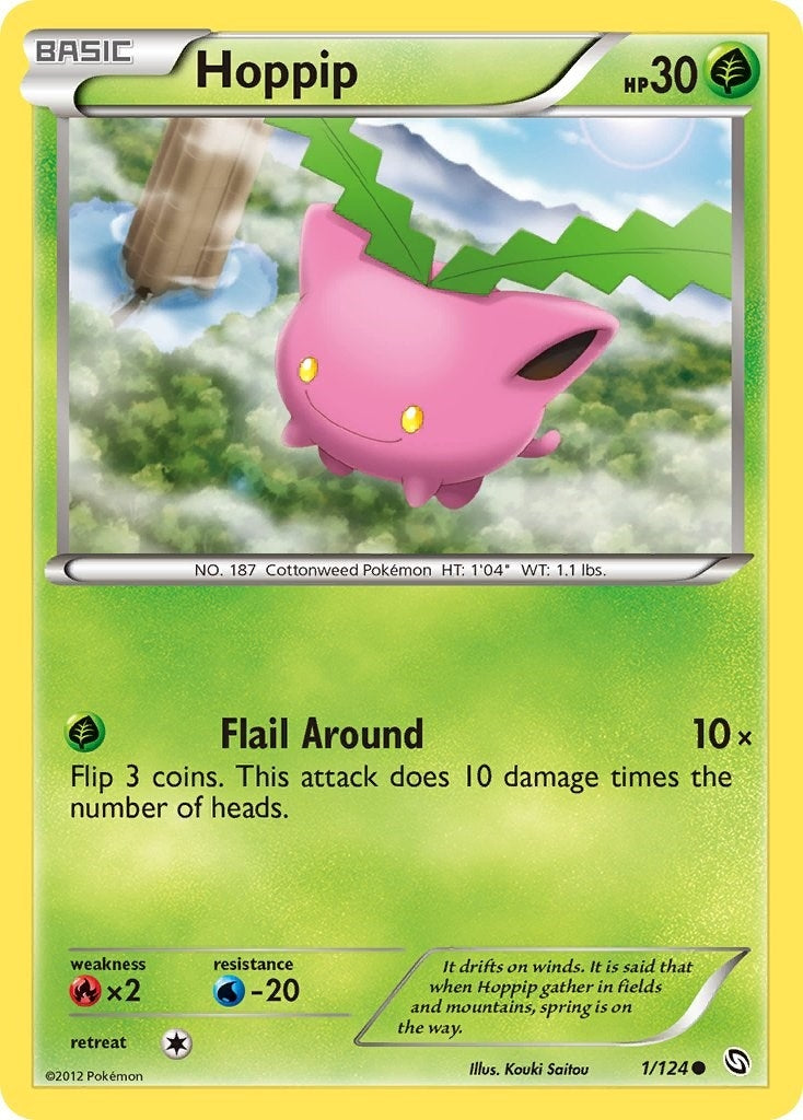 Image for Hoppip (1/124) (Dragons Exalted) (DRX) - Pokemon