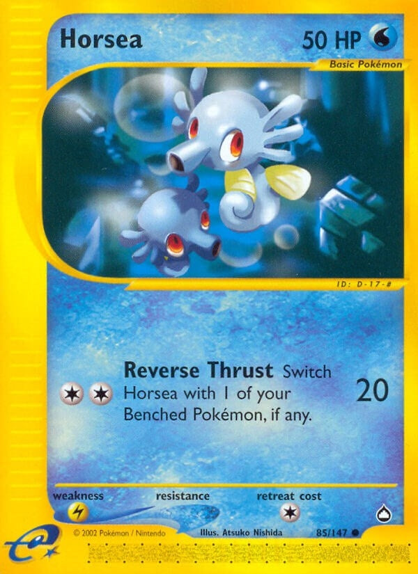 Image for Horsea (85) (085/147) (Aquapolis) (AQ) - Pokemon