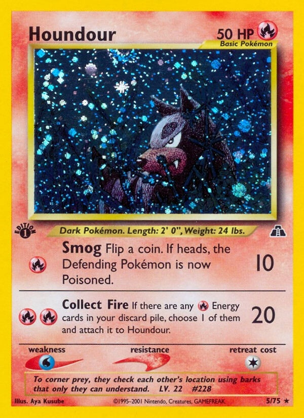 Image for Houndour (5) (05/75) (Neo Discovery) (N2) - Pokemon