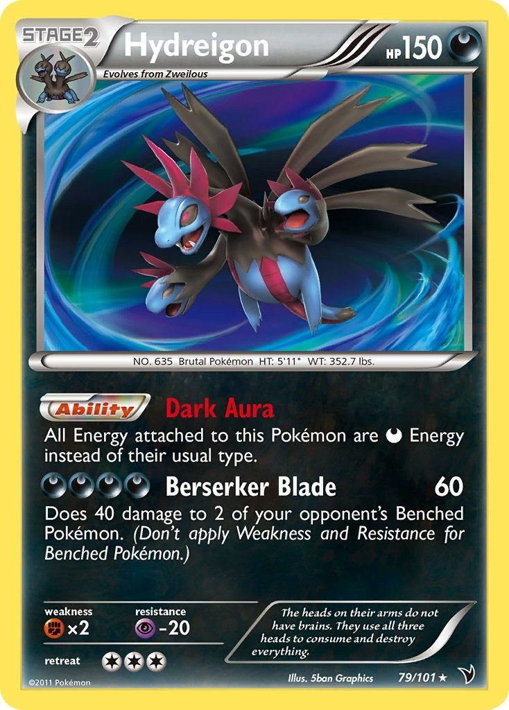 Image for Hydreigon (79/101) (Noble Victories) (NVI) - Pokemon