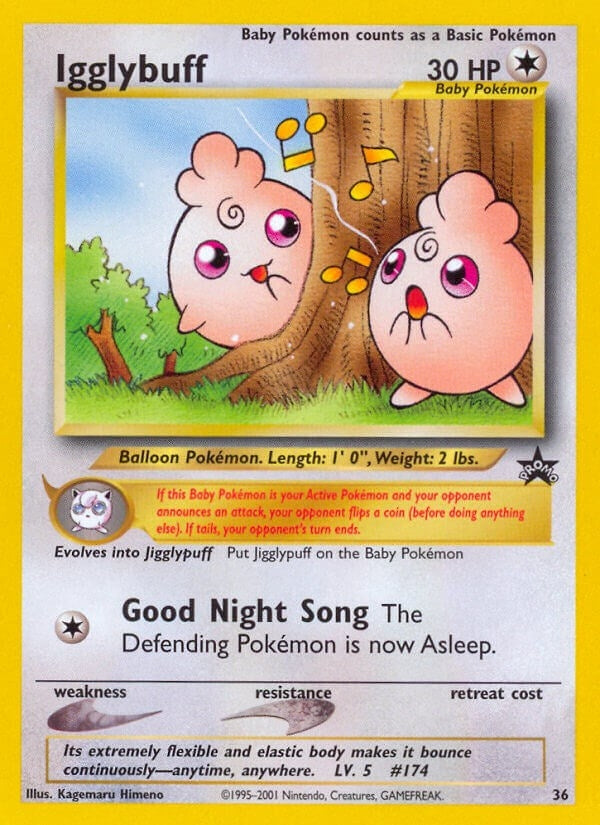 Image for Igglybuff (36/53) (WoTC Promo) (PR) - Pokemon