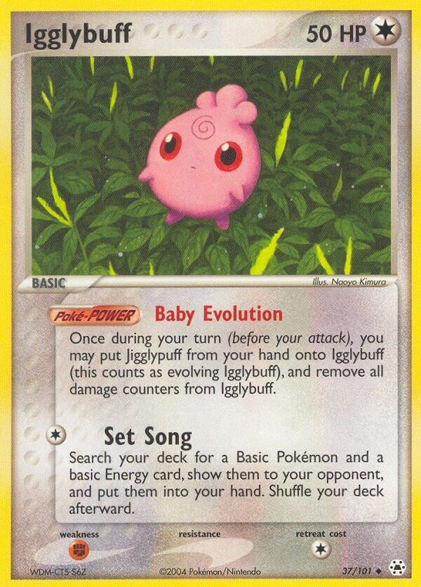 Image for Igglybuff (37/101) (EX Hidden Legends) (HL) - Pokemon