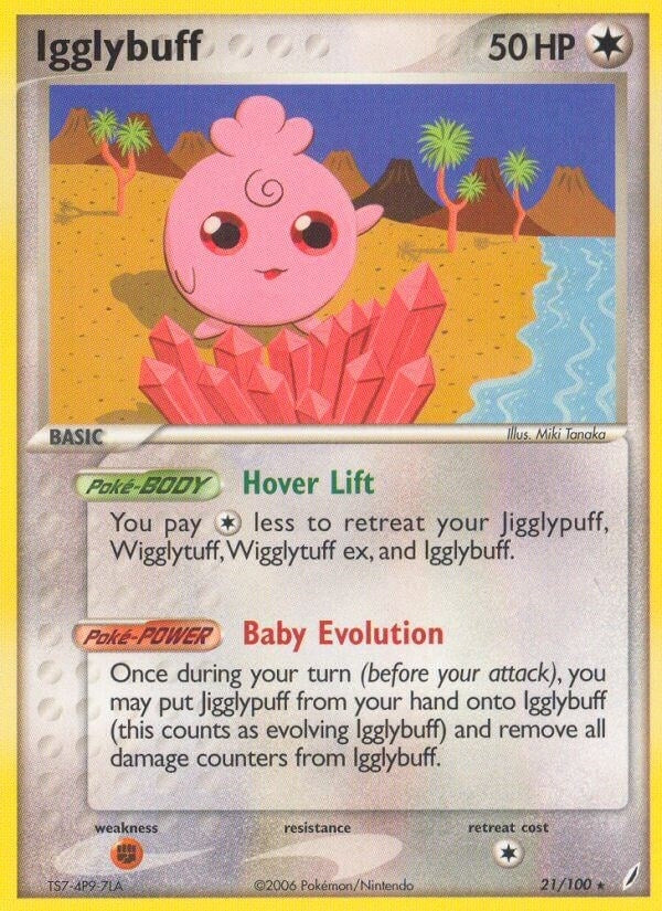 Image for Igglybuff (21/100) (EX Crystal Guardians) (CG) - Pokemon