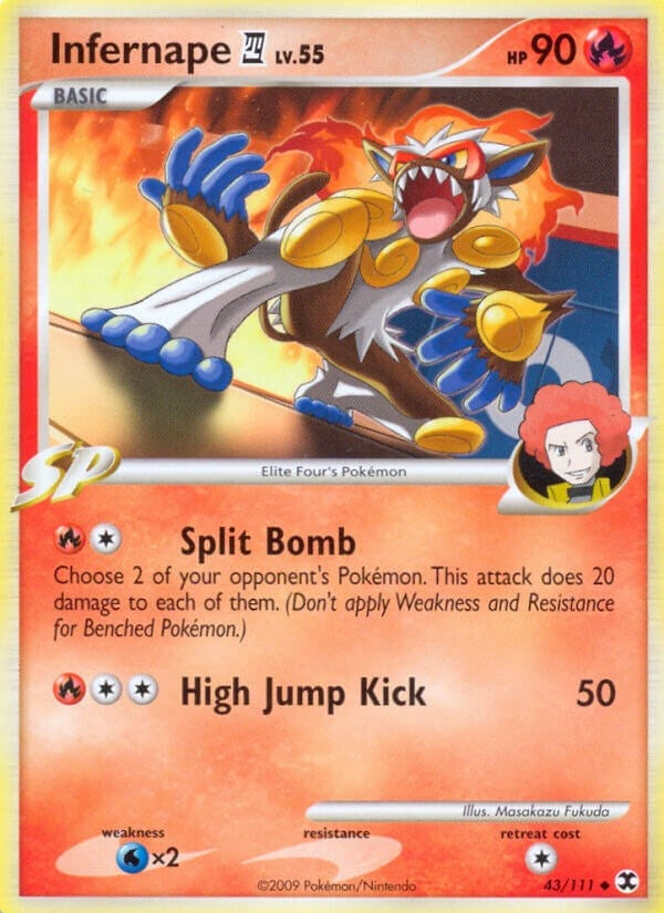 Image for Infernape E4 (43/111) (Rising Rivals) (RR) - Pokemon