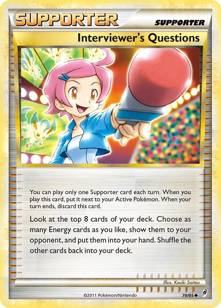 Image for Interviewer's Questions (79/95) (Call of Legends) (CL) - Pokemon