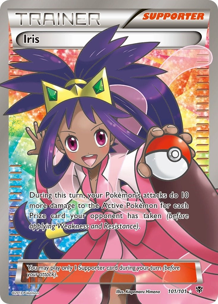 Image for Iris (101 Full Art) (101/101) (Plasma Blast) (PLB) - Pokemon