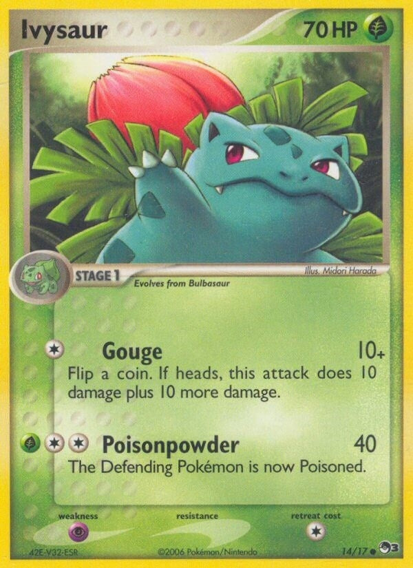 Image for Ivysaur (014/017) (POP Series 3) (POP) - Pokemon